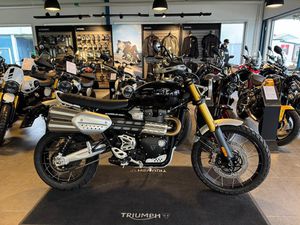 TRIUMPH SCRAMBLER 1200 XE SUPERKAMPANJ! SÄNKT 14.000:- + ATT DU FÅR VÄLJA TILLBEHÖR FÖR 5000:- • 2025