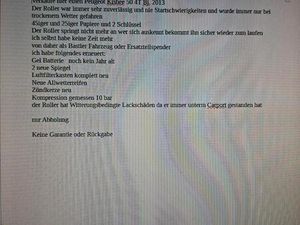 ROLLER 50 CCM GEBRAUCHT