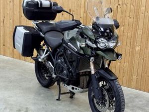 TRIUMPH TIGER 1200 EXPLORER XCA 2015 1200 CM3 | MOTO TRAIL | 41 850 KM | VERT | 26000 VALENCE