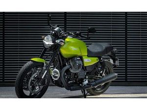 MOTO GUZZI V7 SPORT – NEUWERTIG – NUR 604 KM – GRÜN LEGNANO