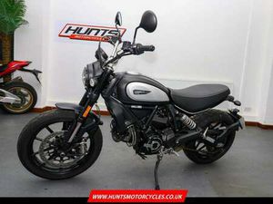 2021, '21 DUCATI SCRAMBLER ICON DARK ABS. 1 OWNER. JUST 1,335 MILES. £7,495