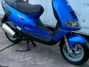 PIAGGIO SKIPPER 125 2T ZWEITAKTER TAUSCH MERCEDES 230 KOMPRESSOR