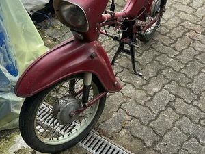 SIMSON STAR SR 4/2 OLDTIMER MOPED ROT PLUS 4 MOTOREN