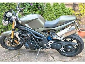 TRIUMPH SPEED TRIPLE – MATT-OLIV, 42.430 KM – SOFORT FAHRBEREIT