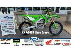 2025 KAWASAKI KX 450SR LIME GREEN