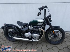 TRIUMPH BONNEVILLE BOBBER 1200 1.HAND WIE NEU ZUBEHÖR