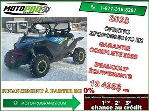 2023 CFMOTO ZFORCE 950 HO EX ZFORCE950 HO EX GARANTIE 2026 COMPLETE