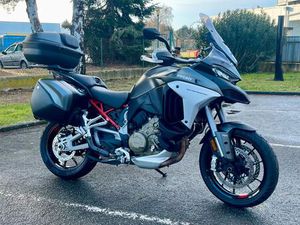 DUCATI MULTISTRADA V4S TRAVEL - GARANTIE 1 AN - SILENCIEUX AKRAPOVIC - SELLES CHAUFFANTES - SUIVI DUCATI