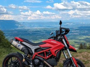 DUCATI HYPERMOTARD 821 - 2015 - LIGNE TERMIGNONI - EXCELLENT ÉTAT