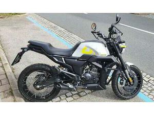 ZT-125GK CAFE RACER SILBER/GELB METALLIC