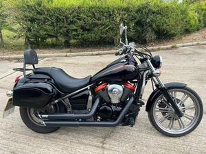 2009 59 KAWASAKI VN 900 C9F A CUSTOM CRUISER VN900 CU VANCE HINES PANNIERS