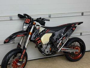 KTM EXC 350 SIXDAYS AKRAPOVIC SUPERMOTO (NO EXC 450 500) 100H!