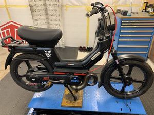 PIAGGIO SI POLINI SPEED ENGINE LED LAMPE MIT BATTERIE