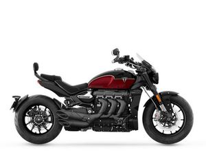 2025 TRIUMPH ROCKET 3 STORM GT SAPPHIRE BLACK/CARNIVAL RED
