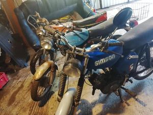 2 SIMSON S51 + 1 SIMSON S50