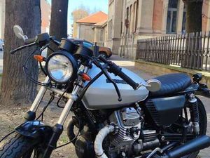 MOTO GUZZI V 50 V50 III CAFÈ RACER ARGENTO