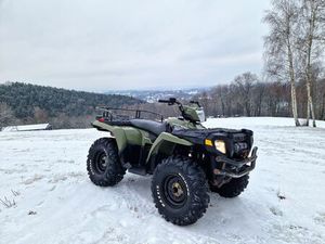 POLARIS SPORTSMAN 700 TWIN EFI AWD 4X4 MAXXIS BAMPER WYCIĄGARKA ŚWIĄTNIKI GÓRNE