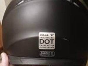 MOTERCYCLE HELMET BILT FORCE ECER22-05 2X AND VEGA OPEN FACE