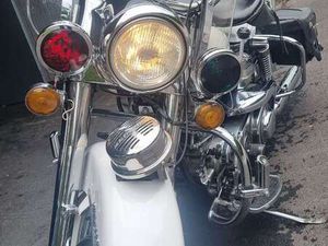 HARLEY-DAVIDSON ELECTRA GLIDE ÜBERHOLTER MOTOR ÜBERHOLTES GETRIEBE NEU LACKIERT WEIß