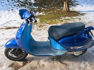 APRILIA 50 CCM HABANA BLAU GETRENNTSCHMIERUNG