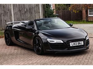 AUDI R8 SPYDER 2013 AUDI R8 V10 SPYDER