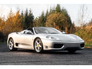 FERRARI 360 MODENA SPIDER 2001 FERRARI 360 SPIDER - MANUAL