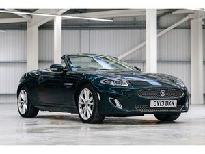 2013 JAGUAR XK 5.0 V8 PORTFOLIO CONVERTIBLE - 22,100 MILES