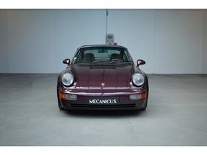 PORSCHE 911 964 TURBO 3.3L *AMETHYST SUR MAGENTA / SUIVI LIMPIDE / JANTES TYPE SPEEDLINE*