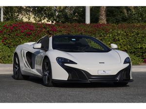 2015 MCLAREN 650S SPIDER - 24,663 KM