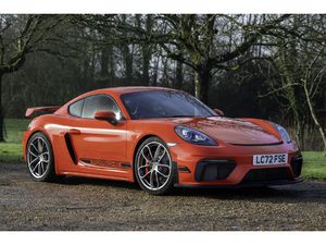 2022 PORSCHE (718) CAYMAN GT4 - 233 MILES