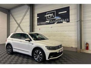 VOLKSWAGEN TIGUAN TDI BLUEMOTION - 190 - DSG 7 2016 BLACK R-LINE 4MOTION