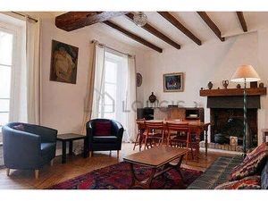 Appartement 2 chambres meublé avec cheminée