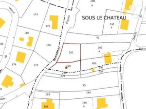 Vente terrain 857 m² à Rougemont (25680)  21 800 €