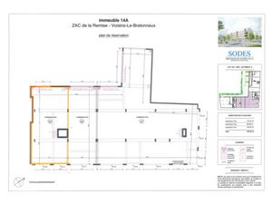LOCAL COMMERCIAL DE 107 M² BRUT DE BETON - QUARTIER PARC DU LAC