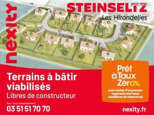 Nouveaux terrains constructibles à Steinseltz  près de Wissembourg