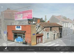 Lot de 2 maison et immeuble commercial à MARCHIENNE-AU-PONT