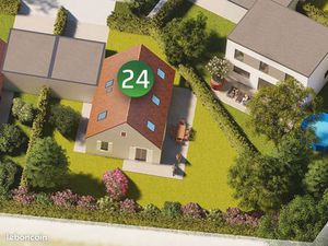 Terrain à Dietwiller  de 501 m2  près de Mulhouse et de Bâle