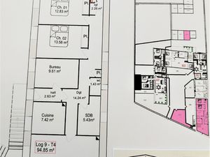JONQUIERES ST VINCENT - TYPE 4 DE 94.85M2 A RENOVER - JARDI