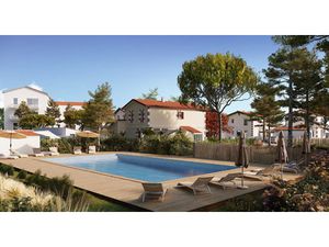 Face à l'océan - Programme neuf 6 maisons + 19 appartements avec ascenseur et piscine