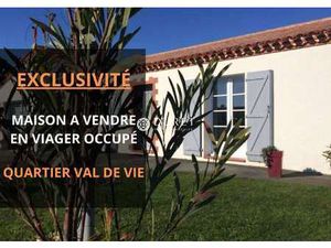 Vente Maison Viager au Fenouiller (85800) : à vendre Viager / 73m² Le Fenouiller
