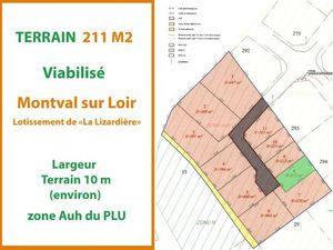Vente Terrain 211 m²