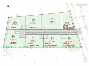 Terrain 250 m² Ligné