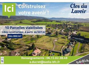 Terrain viabilisé libre constructeur sur la commune Le Pin