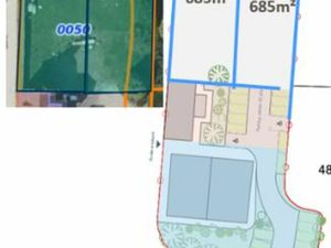 Terrain 685 m² SERVON SUR VILAINE