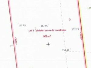 Lotissement de 909 m² à Bogny-Sur-Meuse