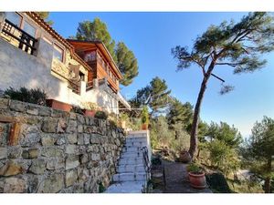 Maison en pierres et bois avec vue mer panoramique - Castellar
