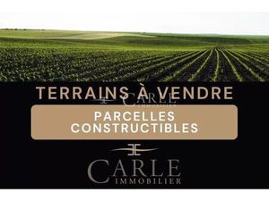 Terrain plat de 854 m² en fond d'impasse