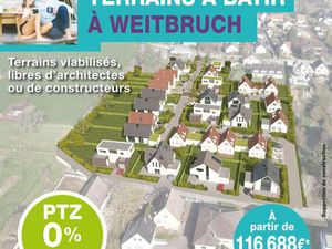 WEITBRUCH - Beaux terrains à bâtir
