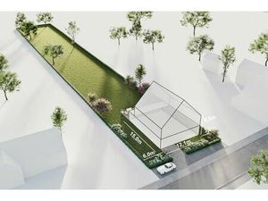 Terrain à bâtir avec une belle vue sur les champs