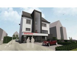 Af te werken kantoorgebouw op zichtlocatie langsheen N9